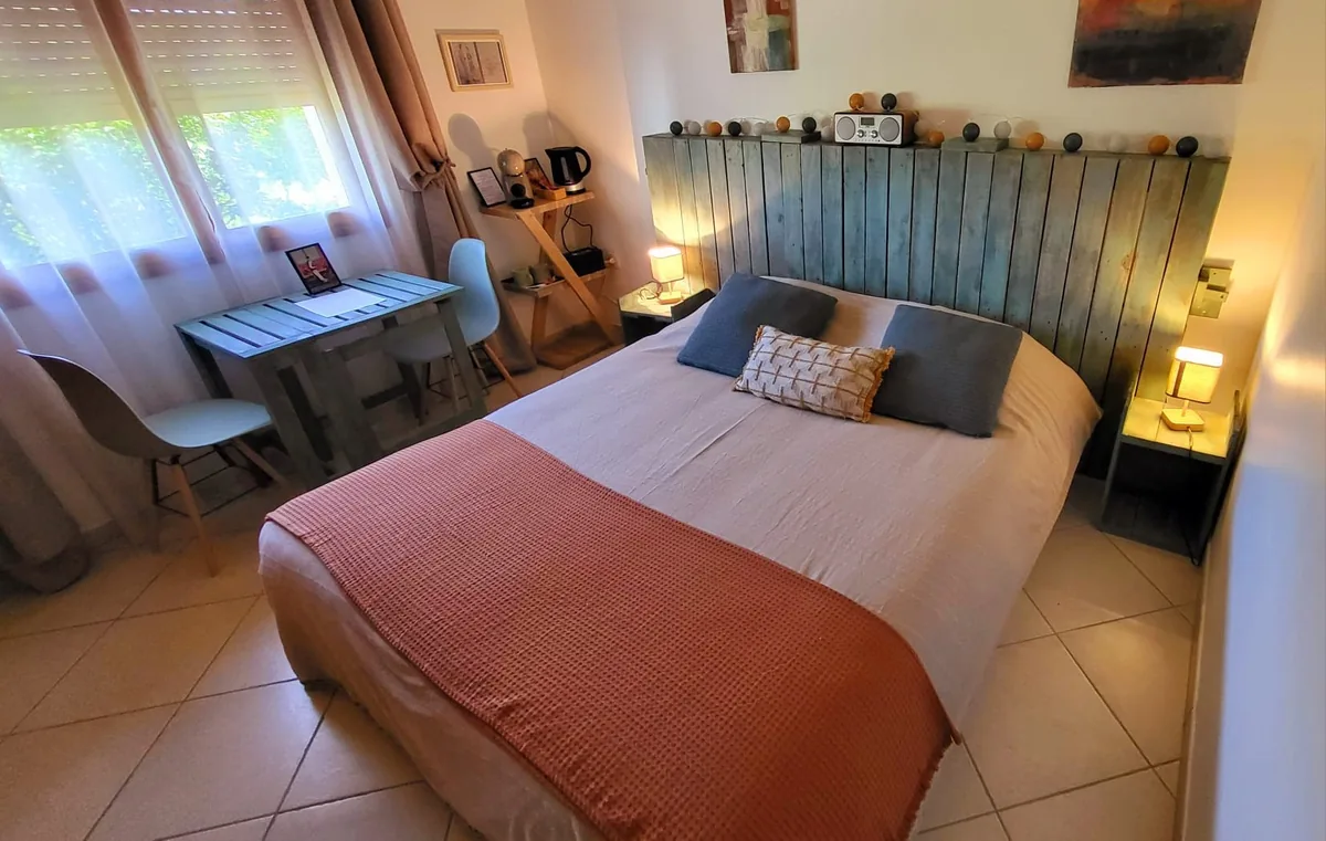 Chambre prête pour l'arrivée des hôtes